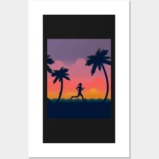 Evening Run Posters and Art